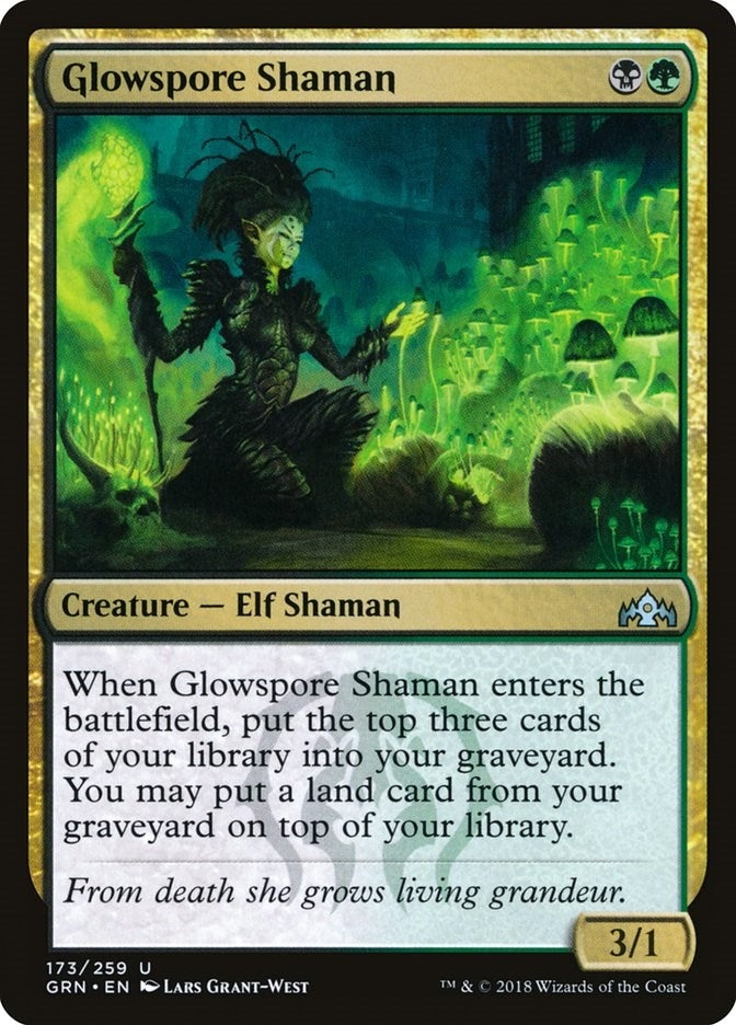 Glowspore Shaman (173) [GRN] - MTG Single