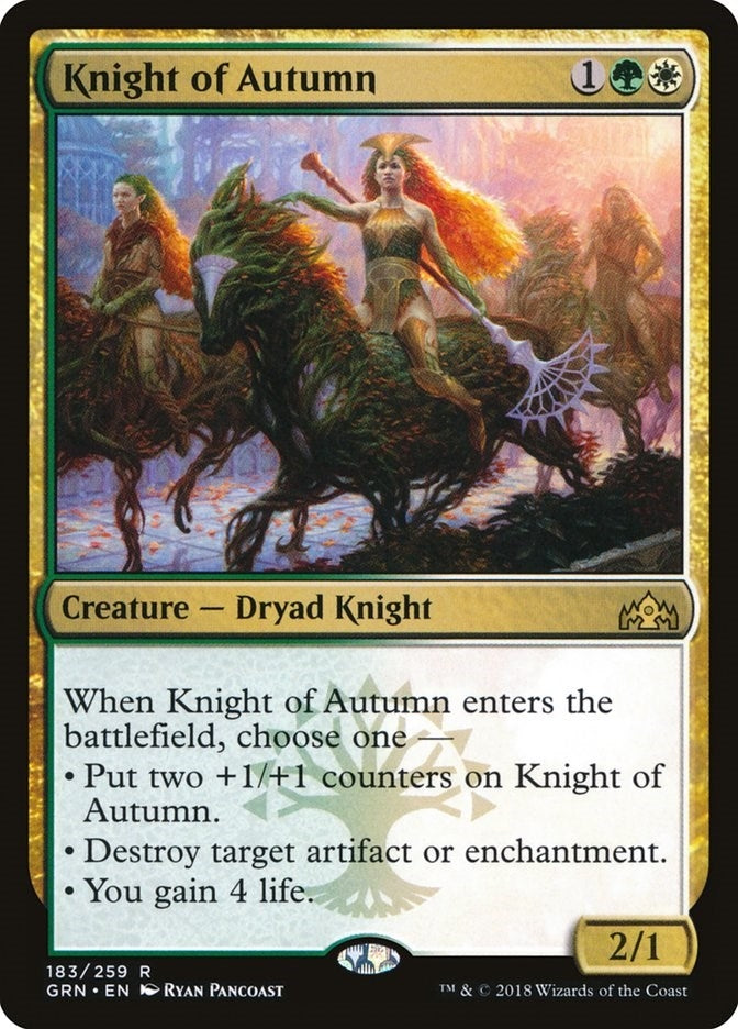 Knight of Autumn (183) [GRN] - MTG Single