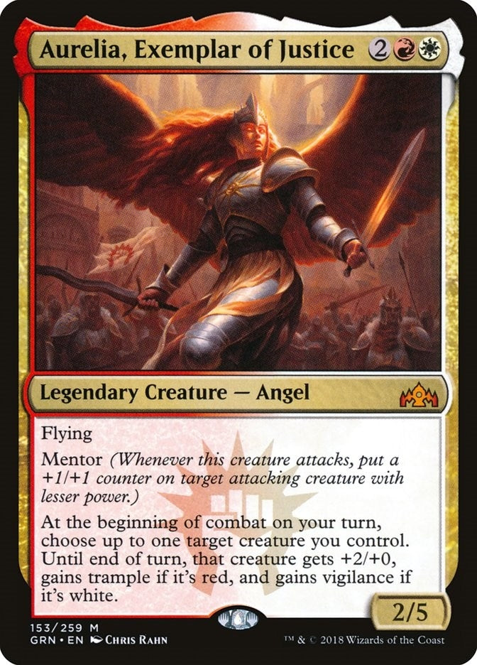 Aurelia Exemplar of Justice (153) [GRN] - MTG Single