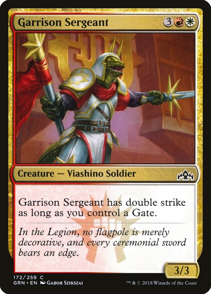 Garrison Sergeant (172) [GRN] - MTG Single