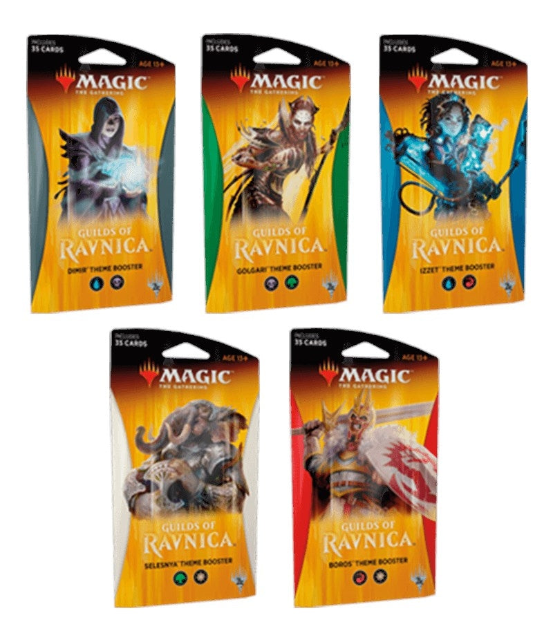 Guilds of Ravnica - Theme Booster Pack [Set of 5] [GRN] - MTG Sealed