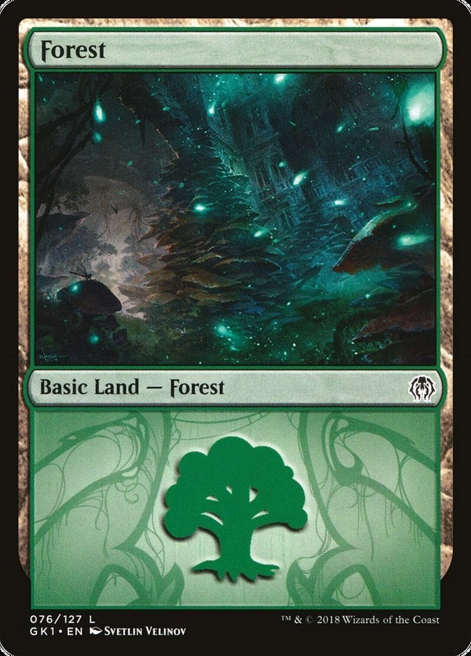 Forest (076) (76) [GR1] - MTG Single