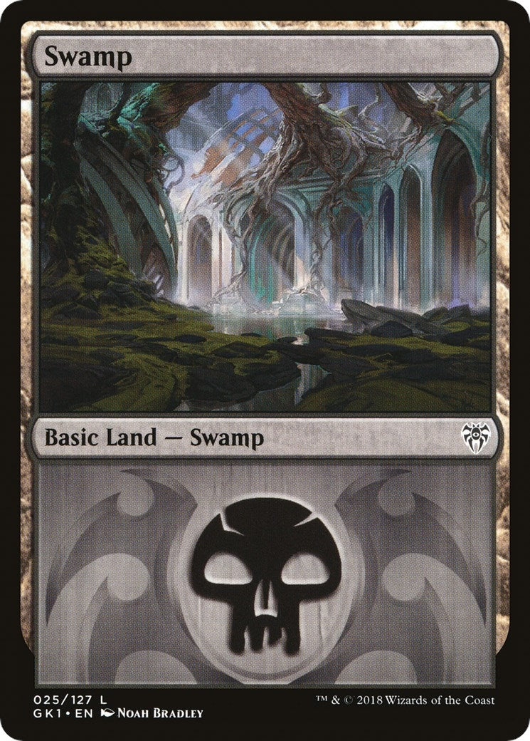 Swamp (025) (25) [GR1] - MTG Single