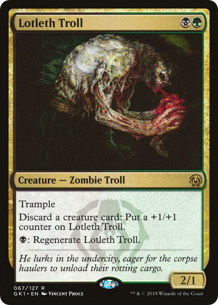 Lotleth Troll (67) [GR1] - MTG Single