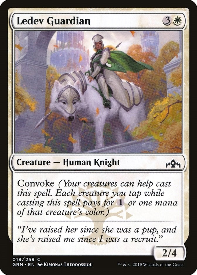 Ledev Guardian (18) [GRN] - MTG Single