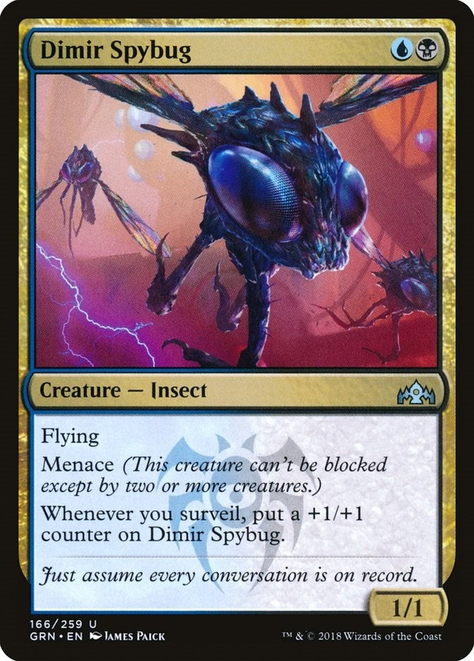 Dimir Spybug (166) [GRN] - MTG Single