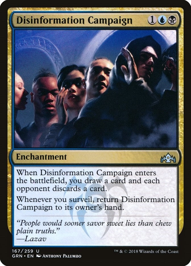 Disinformation Campaign (167) [GRN] - MTG Single