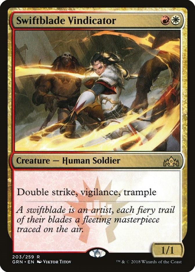 Swiftblade Vindicator (203) [GRN] - MTG Single