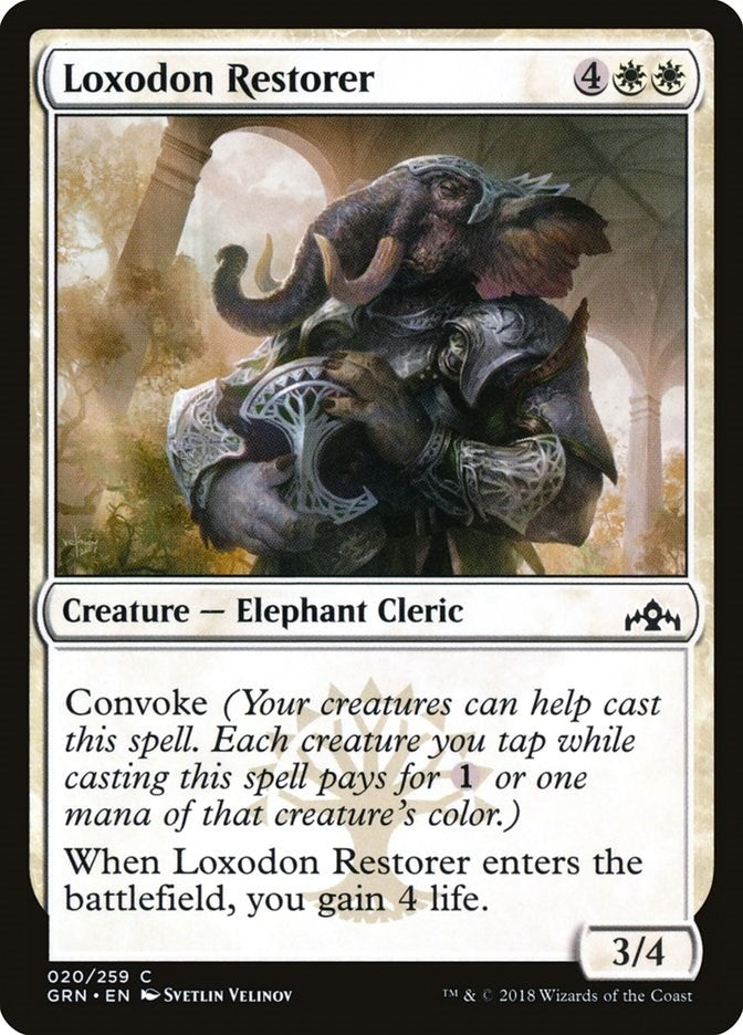 Loxodon Restorer (20) [GRN] - MTG Single