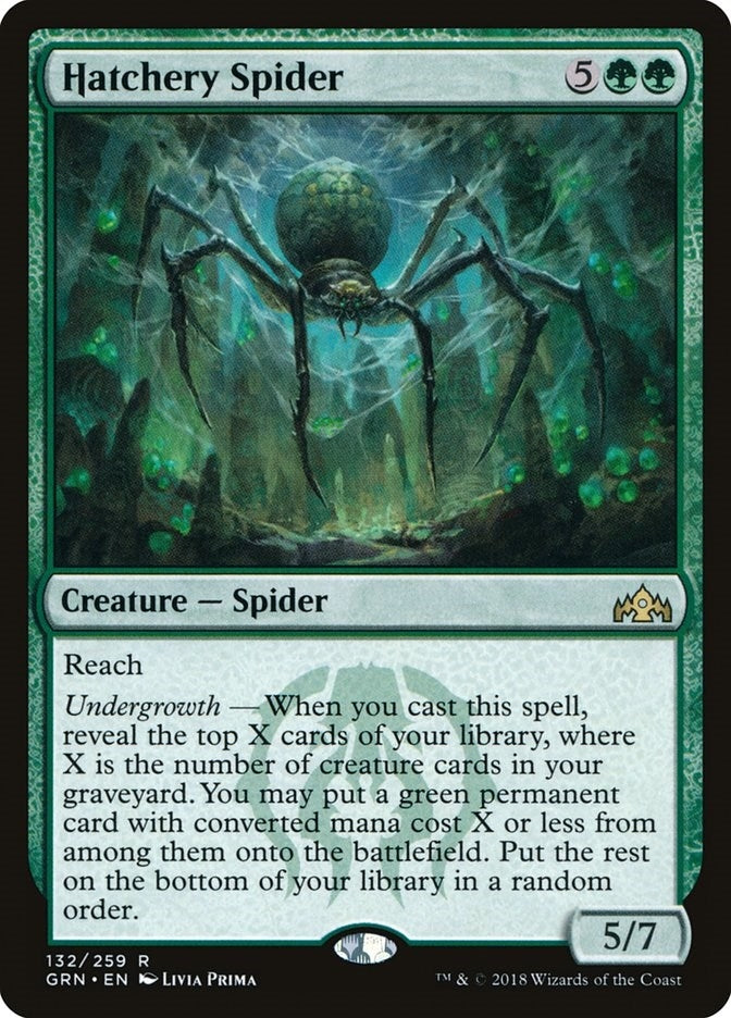 Hatchery Spider (132) [GRN] - MTG Single