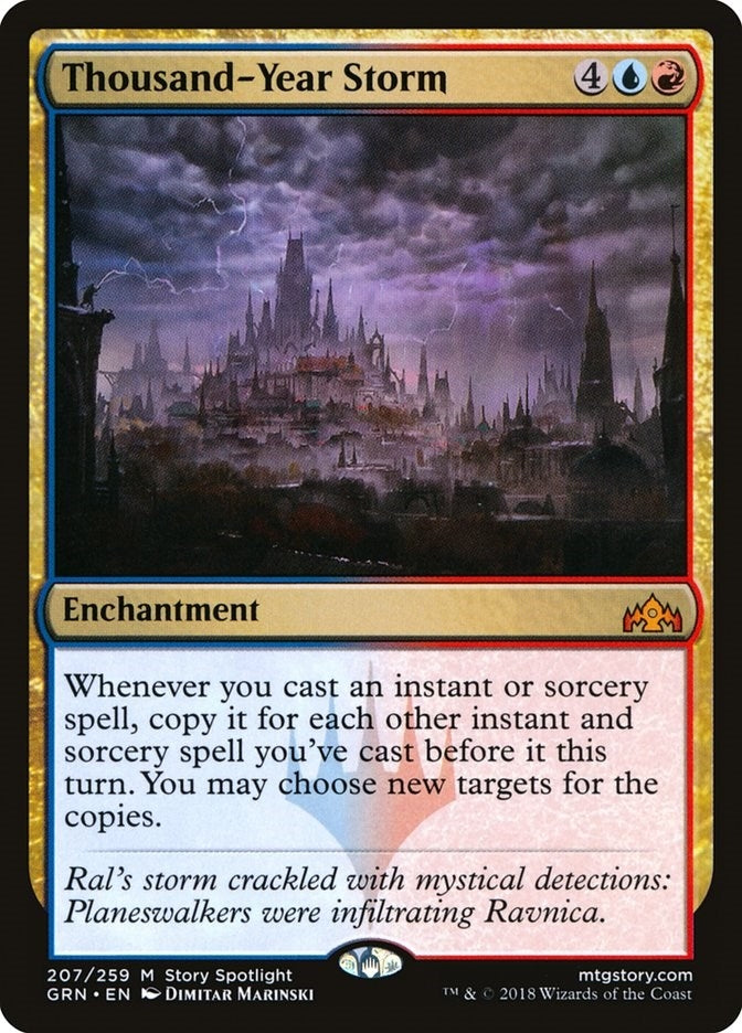 Thousand-Year Storm (207) [GRN] - MTG Single