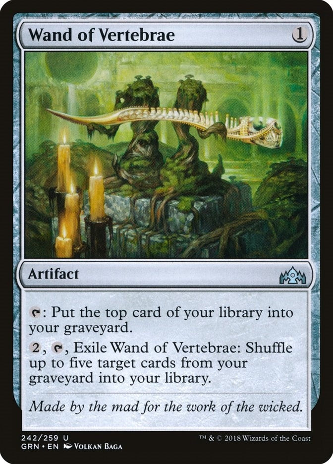 Wand of Vertebrae (242) [GRN] - MTG Single