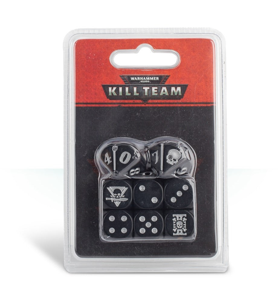 Warhammer: 40K - Kill Team - Deathwatch Dice (8-Pack) [ACCS] - Warhammer Game Accessories Sealed