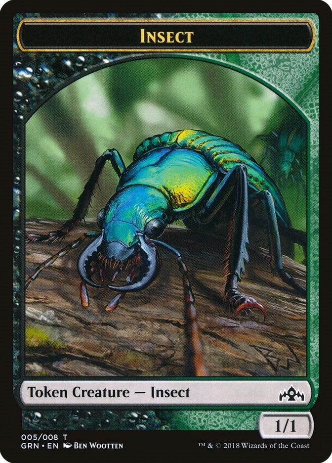 Insect Token (0) [GRN] - MTG Single