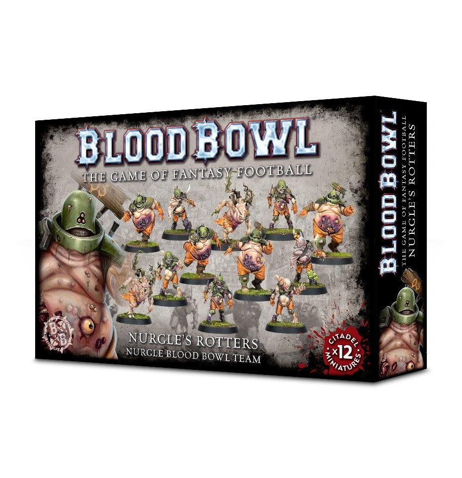 Blood Bowl: Nurgle’s Rotters Team [PLAS] - Warhammer Box Sets Sealed