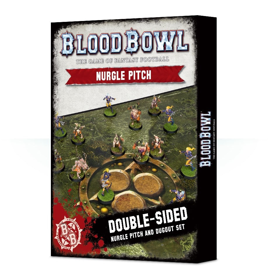 Blood Bowl: Nurgle Pitch [ACCS] - Warhammer Game Accessories Sealed