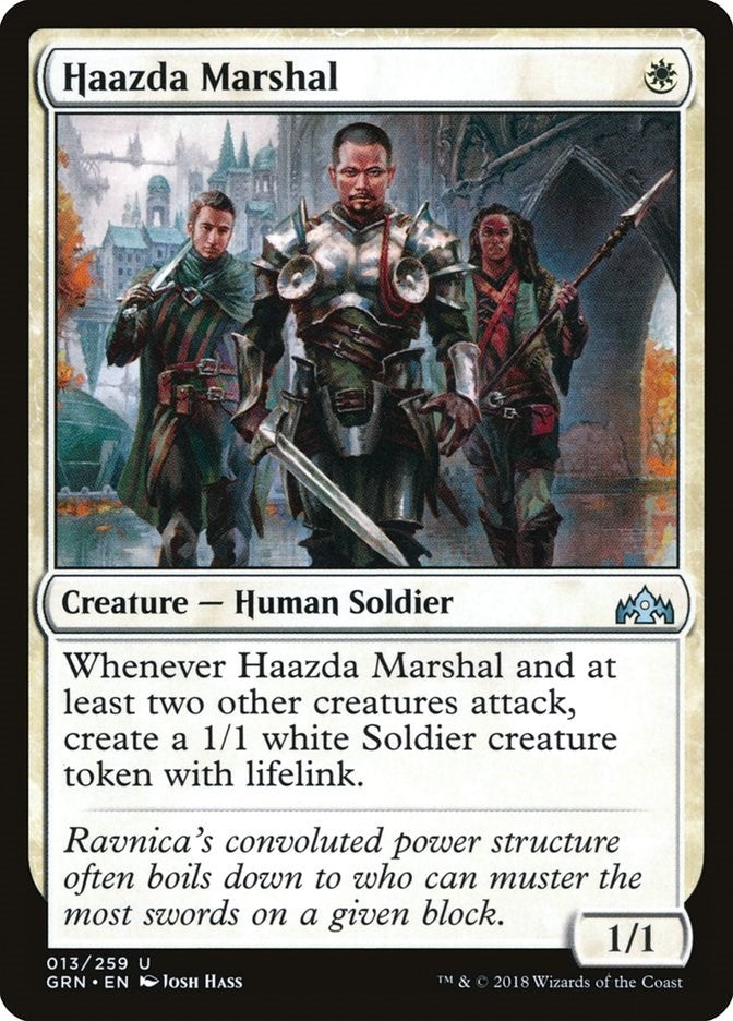 Haazda Marshal (13) [GRN] - MTG Single