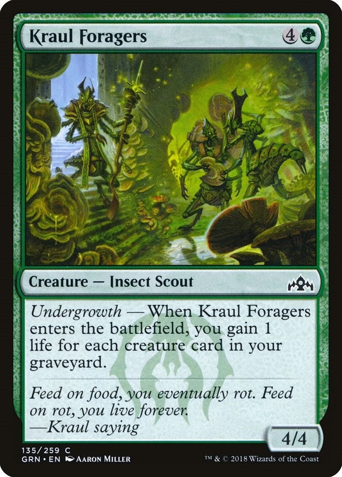 Kraul Foragers (135) [GRN] - MTG Single