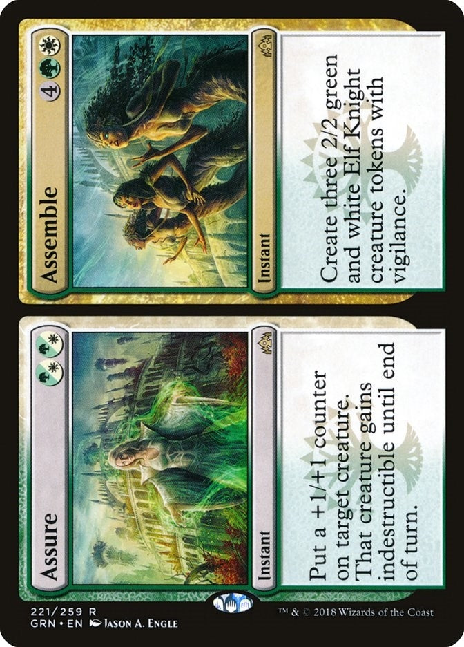 Assure // Assemble (221) [GRN] - MTG Single