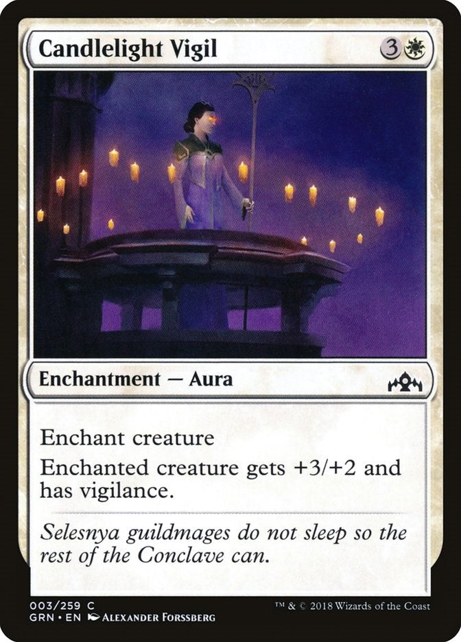 Candlelight Vigil (3) [GRN] - MTG Single