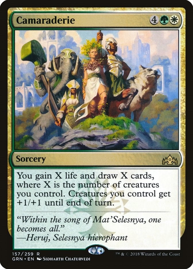 Camaraderie (157) [GRN] - MTG Single