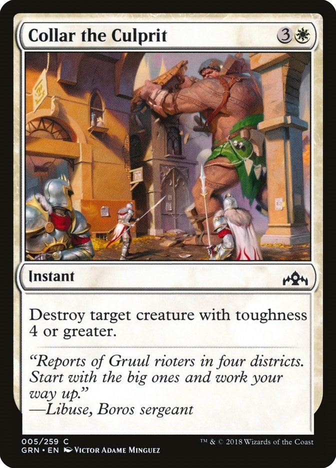 Collar the Culprit (5) [GRN] - MTG Single