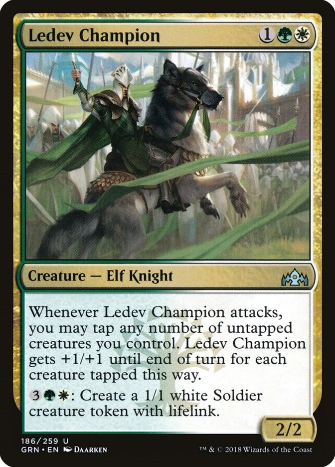 Ledev Champion (186) [GRN] - MTG Single