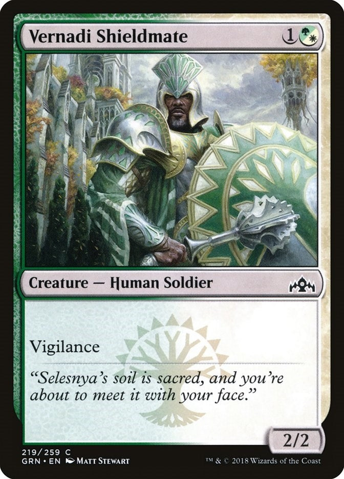 Vernadi Shieldmate (219) [GRN] - MTG Single