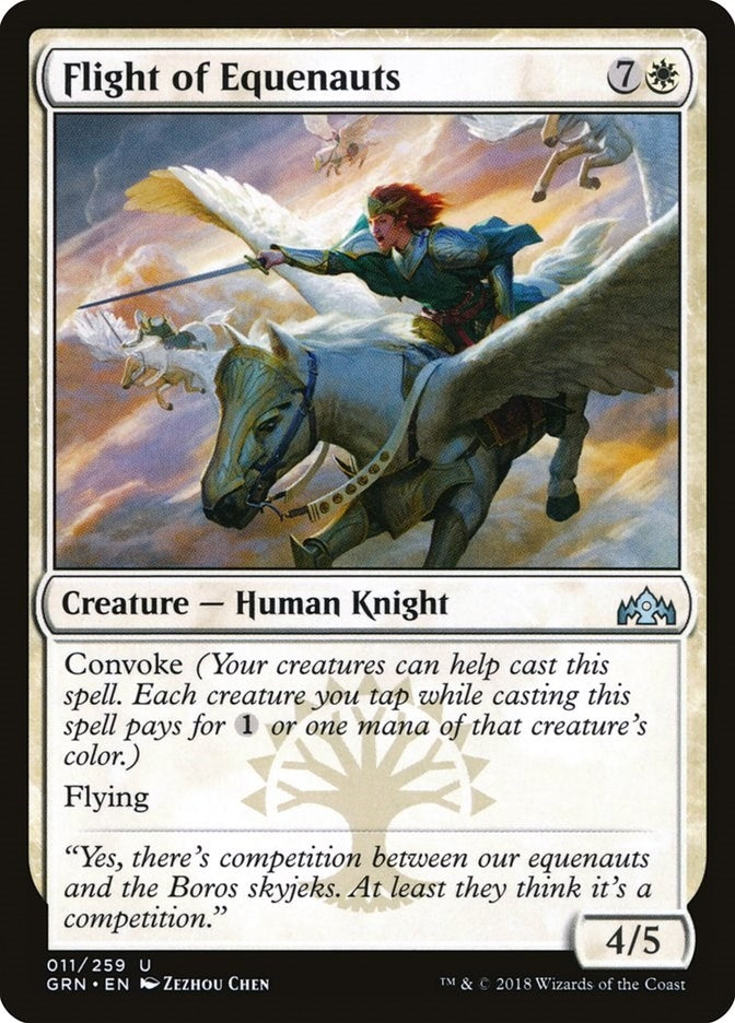 Flight of Equenauts (11) [GRN] - MTG Single