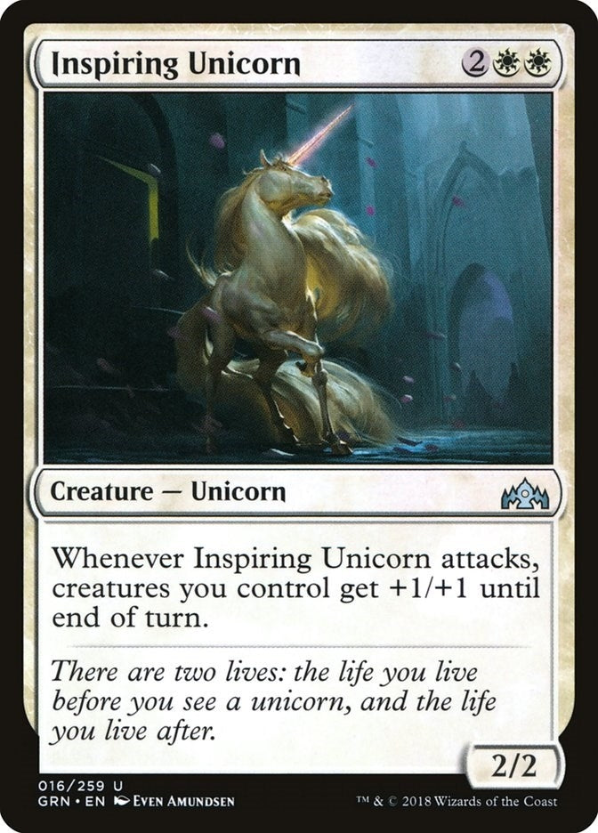 Inspiring Unicorn (16) [GRN] - MTG Single