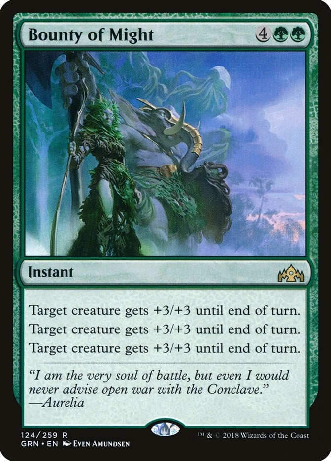 Bounty of Might (124) [GRN] - MTG Single