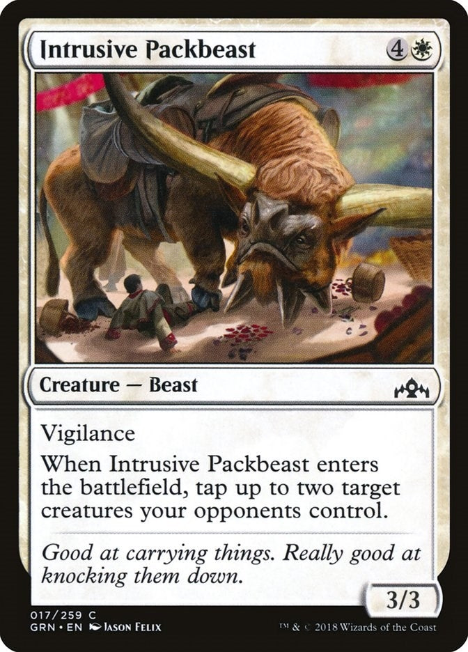 Intrusive Packbeast (17) [GRN] - MTG Single