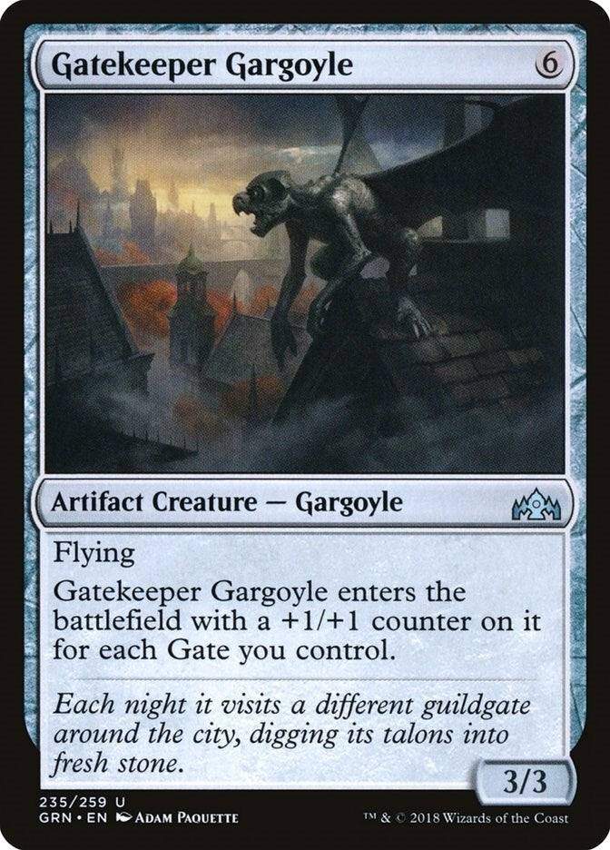 Gatekeeper Gargoyle (235) [GRN] - MTG Single