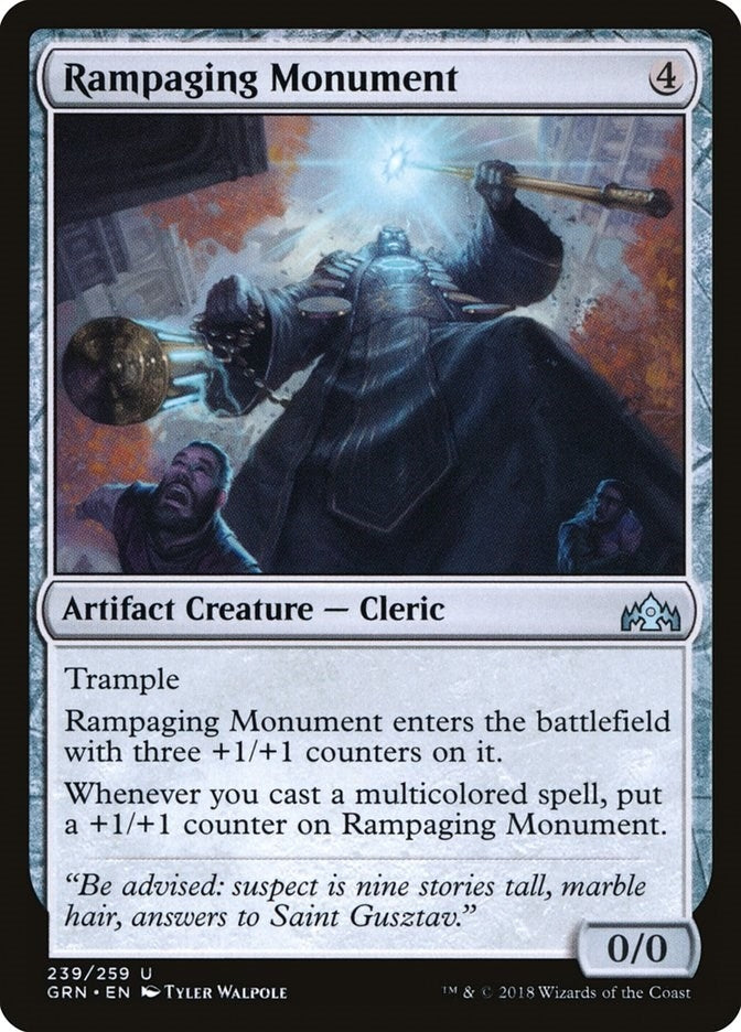 Rampaging Monument (239) [GRN] - MTG Single