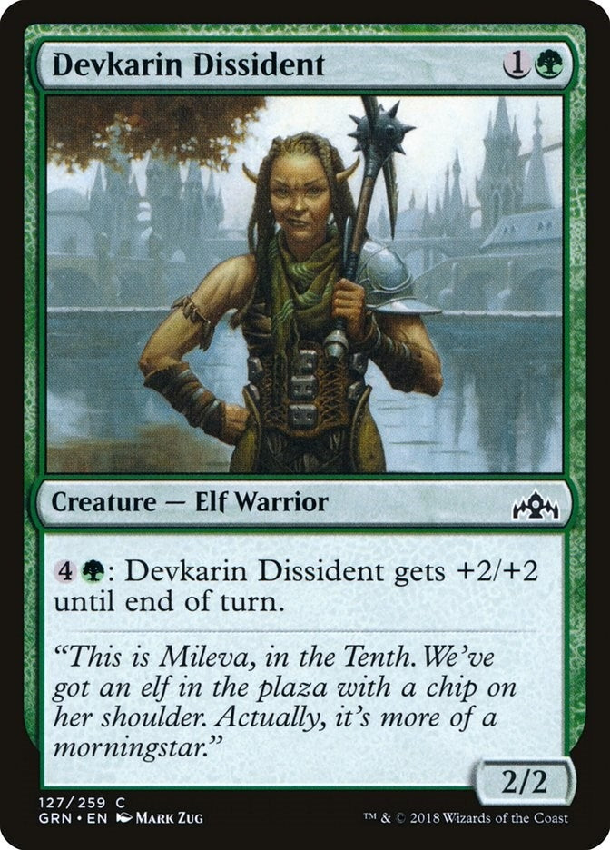 Devkarin Dissident (127) [GRN] - MTG Single