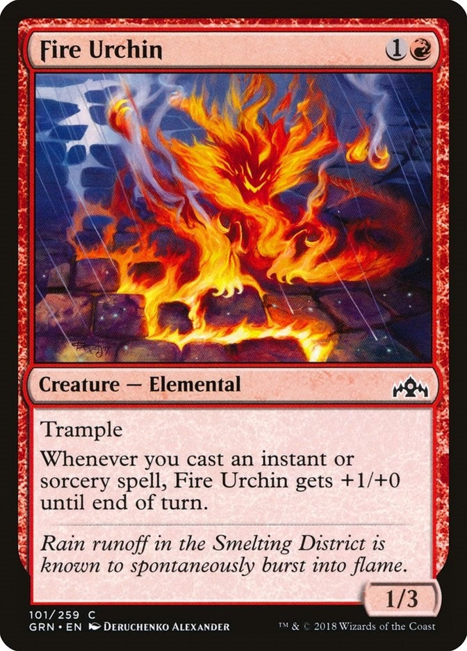 Fire Urchin (101) [GRN] - MTG Single
