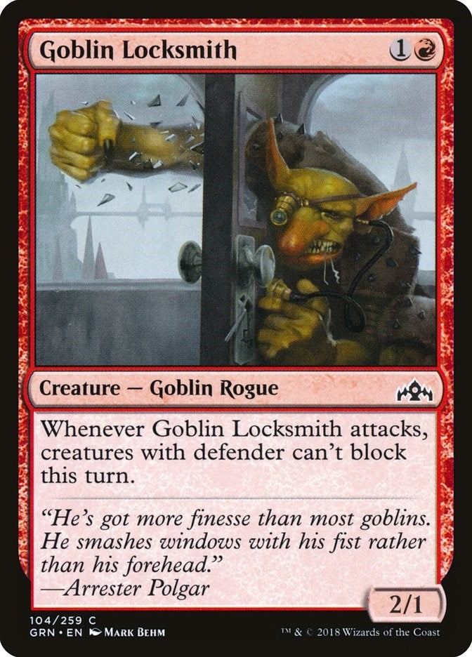 Goblin Locksmith (104) [GRN] - MTG Single