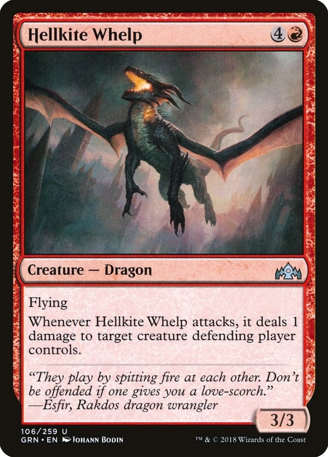Hellkite Whelp (106) [GRN] - MTG Single