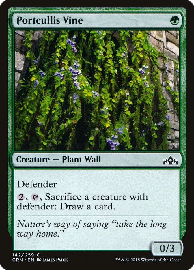Portcullis Vine (142) [GRN] - MTG Single
