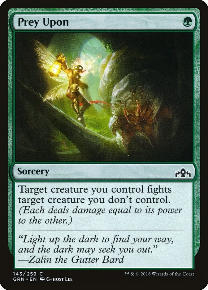 Prey Upon (143) [GRN] - MTG Single