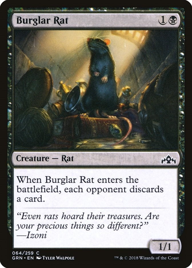 Burglar Rat (64) [GRN] - MTG Single