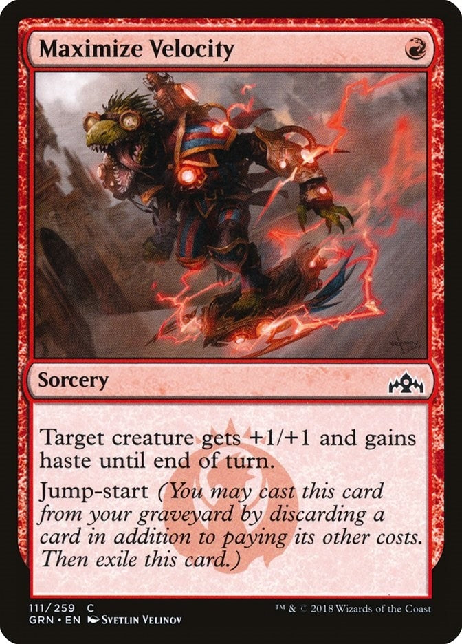 Maximize Velocity (111) [GRN] - MTG Single