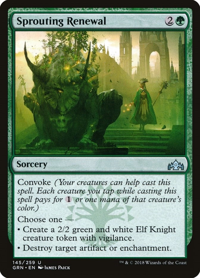 Sprouting Renewal (145) [GRN] - MTG Single
