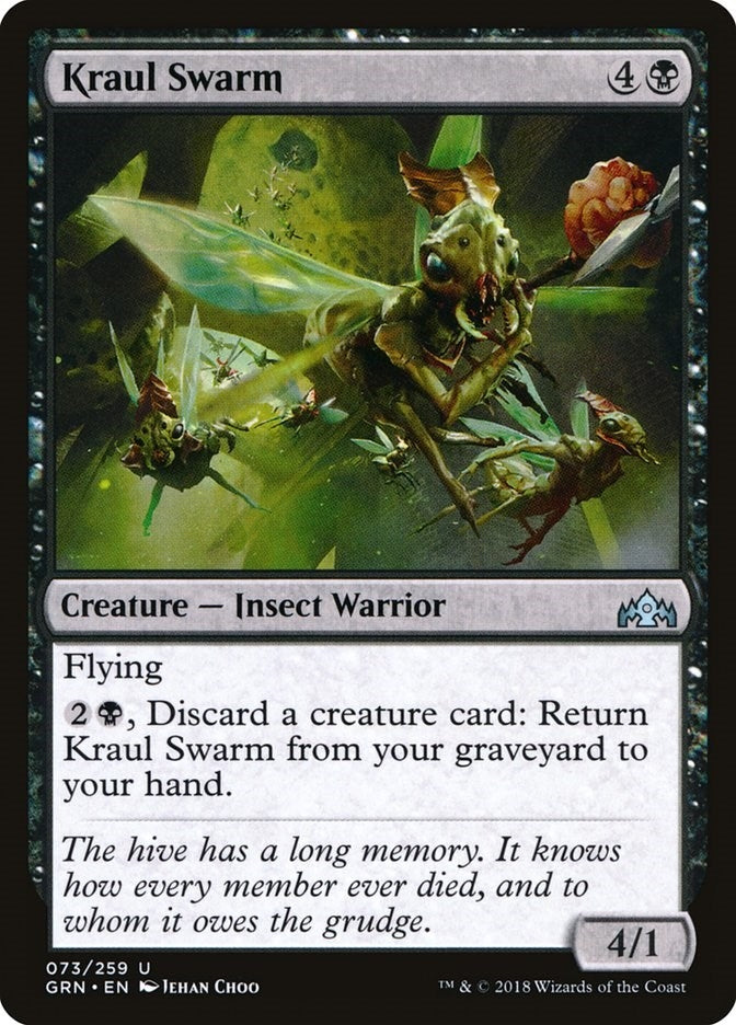 Kraul Swarm (73) [GRN] - MTG Single
