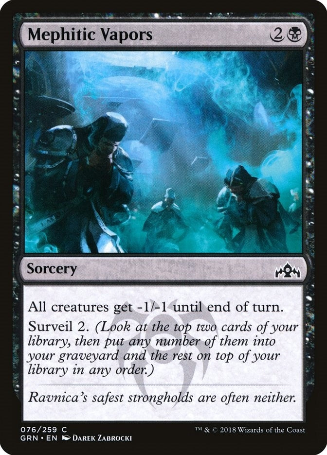 Mephitic Vapors (76) [GRN] - MTG Single