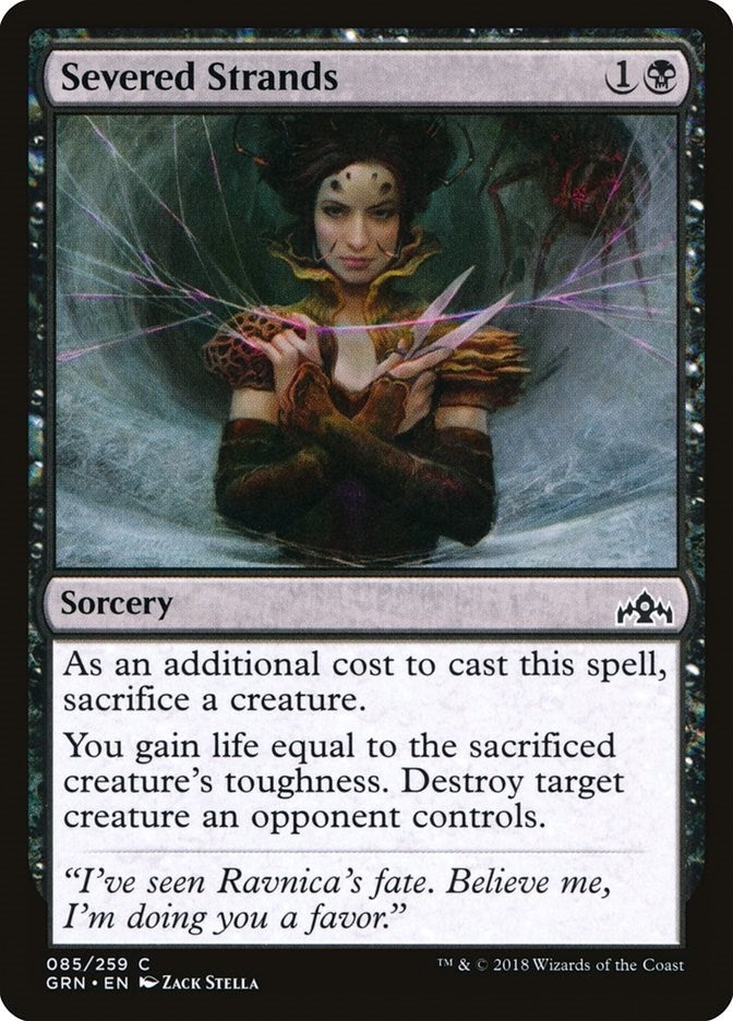 Severed Strands (85) [GRN] - MTG Single