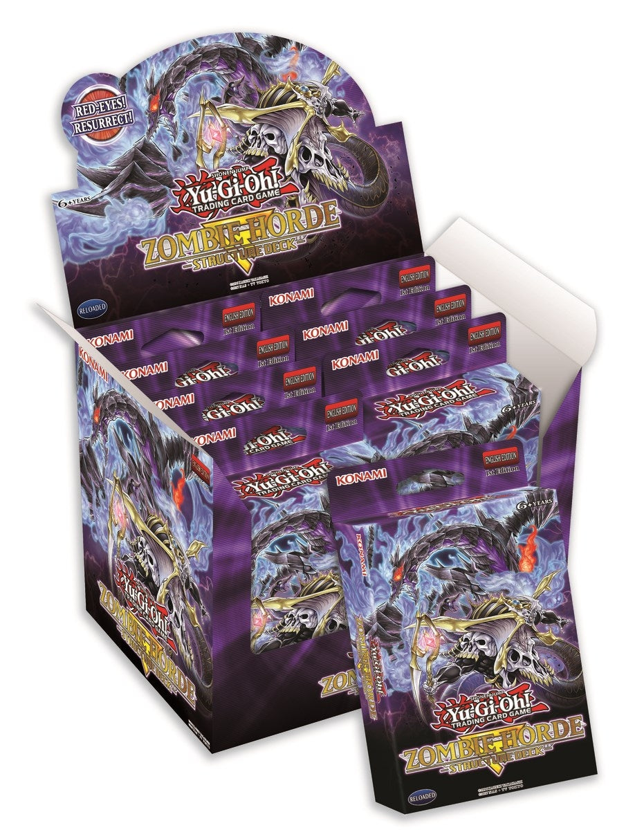 Zombie Horde Structure Deck Display (SR07) - YuGiOh Sealed