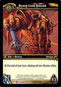 Doom Lord Kazzak - WoW Single