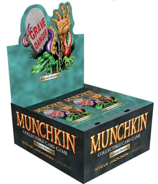Munchkin CCG: Grave Danger Booster Box [MUNGD] - Munchkin CCG Sealed
