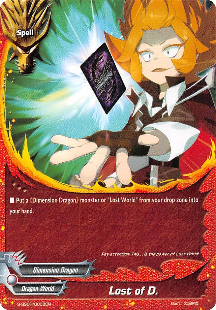 Lost of D. (10008) [S-SS01] - Future Card BuddyFight Single